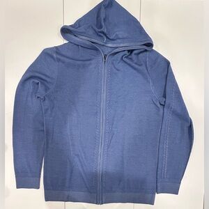 Elie Tahari Mens Long Sleeve Two Pocket Full Zip Hoodie